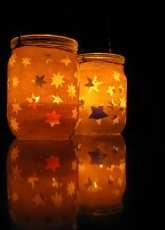 Jars-candle holders