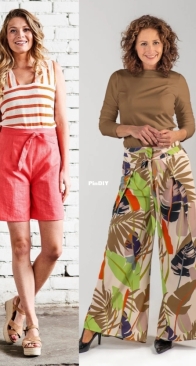 Knipmode - 2203-06 Trousers - Sizes S-XXXL - Dutch