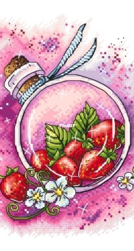 Magic Berries. Strawberries by Alexandra Kulakova CSS