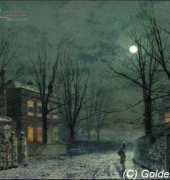 Golden Kite GK 945 - The Old Hall Under Moonlight
