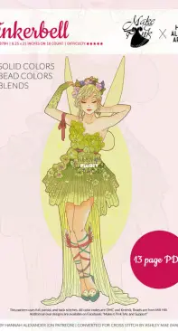 Make it Pink - Tinkerbell in Art Nouveau from Hannah Alexander