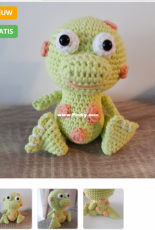 Hobbii Designs - Marjan van Leer - Buster Baby Dino - Dutch - Free
