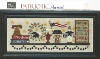 Bent Creek - Patriotic Mantel - Proclaim Liberty/The Eagle, the Star and the Flag House/Blessed is the Nation