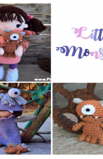 El Crochet de Miel - Miel y Galletas - Hannie Ordoñez - Little Monsters - Spanish