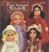 Annies Pattern Club - 87D50 - Four Seasons Dolls