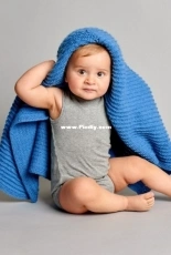 Clover Baby Blanket by Hobbii Design - free