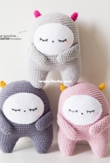 Sweet Amigurumi Design - Femke Vindevogel - Erik The Shy Little  Monster