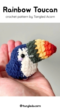 Tangled Acorn - Grace - Rainbow Toucan