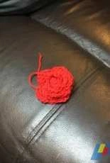 crochet rose