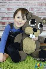 Accessorize This Designs - Sara Blake - Mapleton the Beaver Pillow Buddy