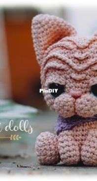 Guichai Crochet Dolls - Armano Ginji - Teechalit Wattanawongwisut - Sphynx Cat