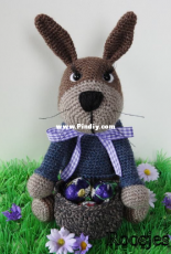 Roosjes Haakbeestjes - Roos van Asperen - Easter Bunny mod - Dutch - free