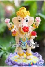 Guichai Crochet Dolls - Armano Ginji - Teechalit Wattanawongwisut - Ganesha - Thai