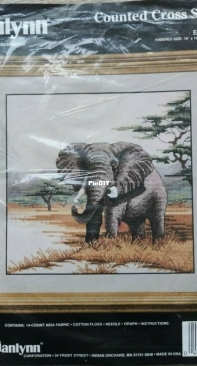 Janlynn 112-74 Elephant by Cathy Livingston XSD
