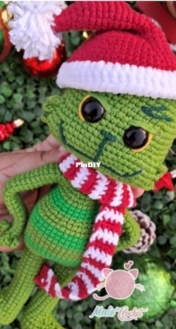Male Crochet - The Grinch - El Grinch - Spanish
