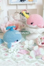 Pastel whales