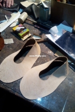 My second pair of shoes. Capybara leather ballerinas