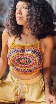 Maya Luna Corazon - Matinee Maya Imchum - Lilly Halter Top