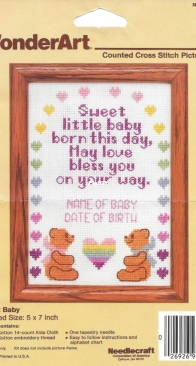 Needlecraft - WonderArt - 5817 - Sweet Baby
