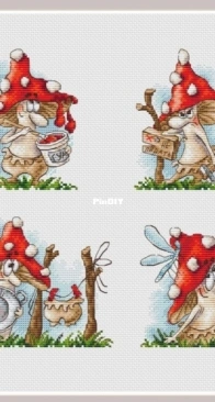 The Daily Life of a Fly Agaric by Elena Lartsova SAGA