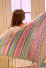 Plymouth Yarn Company -F789 Ridged Shawl by Vanessa Ewing-Free