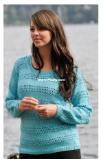 Cascade Yarns-W304-by Julie Gaddy-Trendsetter Sweater-Free.