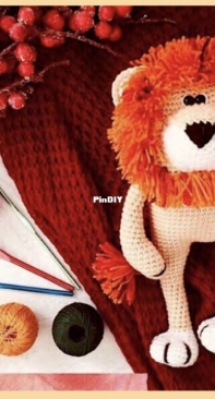 Cozy Puppet - Oksana Zibnitskaya - Lion - Оксана Зибницкая - Лёва - Russian