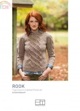 Brooklyn Tweed Wool People Vol.6 Rook-Top-Down Cabled Pullover-Kyoko Nakayoshi