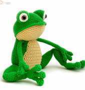 Yuki Yarn Designs - Vera Kars - Fritz the Frog
