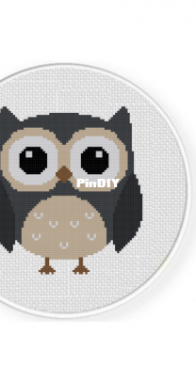 Daily Cross Stitch -Cute Owl