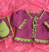 Sylvie Damey Crochet - Sylvie Damey - Nia’s Baby set