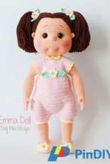Amigurumi Aşkına - Tiny Mini Design - Demet Karabayır - Emma Doll - Spanish - Translated