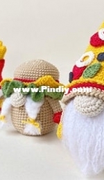 Happy Dolls Handmade - Lucy Magic Pattern - Julia /Kate - Negovorina - Fastfood Gnomes