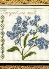 Serendipity Design L-218 Floral Elegance Collection - Forget-me-not