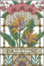 Janlynn 023-0158 Paradise Floral by Sandy Orton