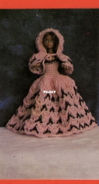 Poppa - Pattern #9 - Gala Dress including a Cape for Barbie Dolls
