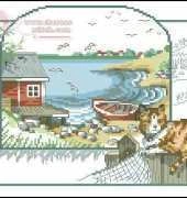 Permin 12-2305 Tabby Cat Scene