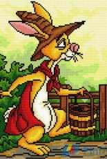 Rabbit with "Winnie the Pooh" by Aslynn Foreignet
