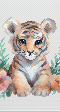 Velvet Pony - Baby Tiger