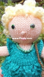 Little green doll