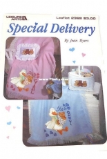 Its A Girl from Leisure Arts 2362 Special Delivery PCS