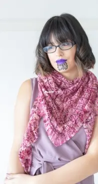 Whakahoahoa Shawl by Francoise Danoy