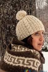 Sylvia’s Cowichan Cowl by Donna Druchunas