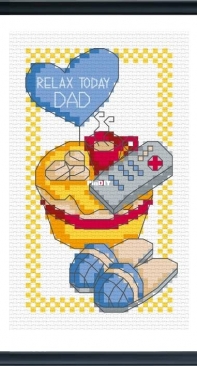 Fathers Day Cupcake by Durene Jones - Free