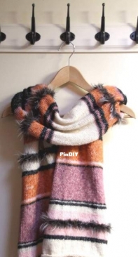 Gebreide Shawl by Marianne van de Klok/ MadeByMaly - Dutch - Free