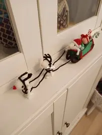 Ratoncitos ayudando a Santa Claus