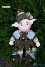 Poupées Creation Minet-Le Lutin Vert by Nathalie Minet-French-Free