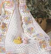 Annies Attic EAC0538 Rainbow Granny Squares by Helen Boley 2005