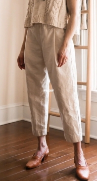 Vivian Shao Chen - Bisque Trousers - US 00 – 34
