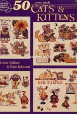 American School of Needlework ASN 3691 - Cats & Kittens by Linda Gillum
